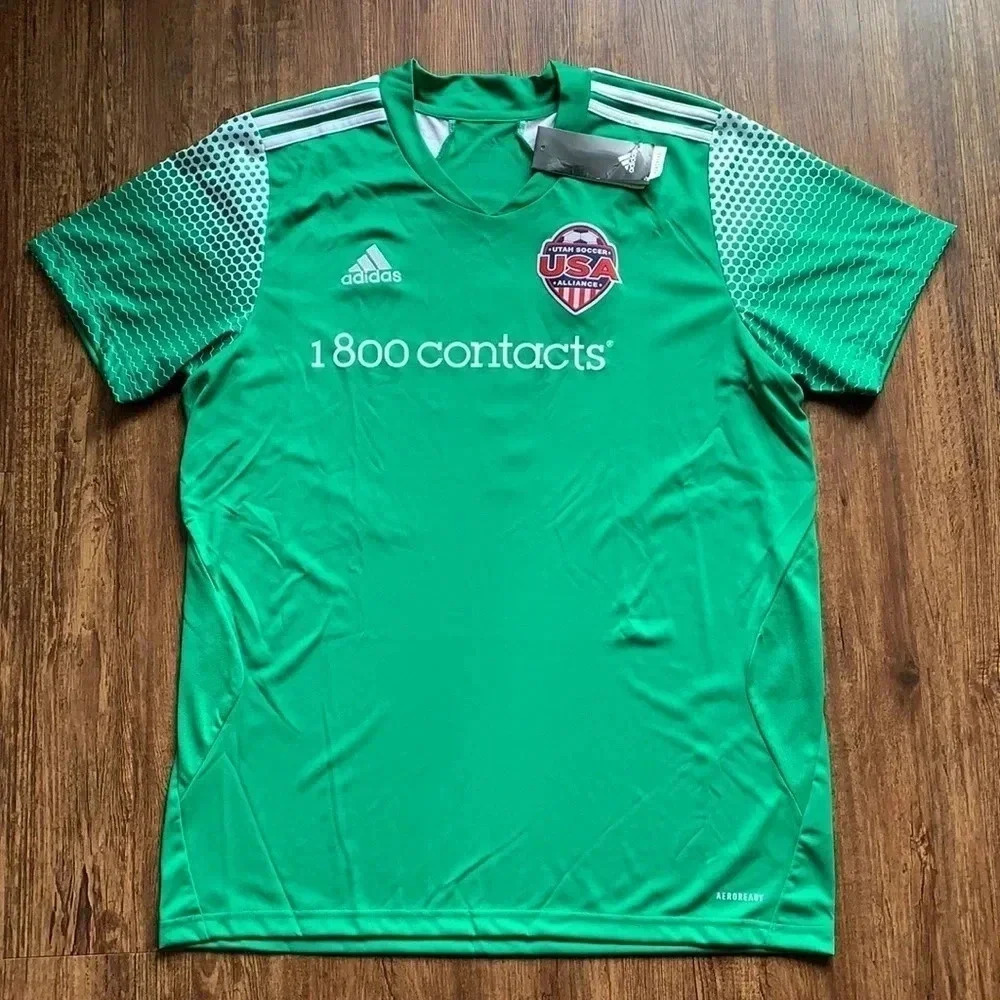 Adidas USA Utah Alliance Soccer Jersey Men’s Size L Blokecore NWT